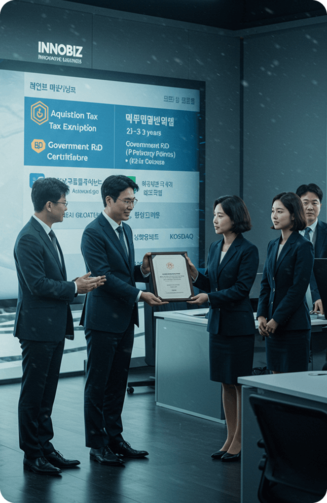 벤처기업 인증 혜택